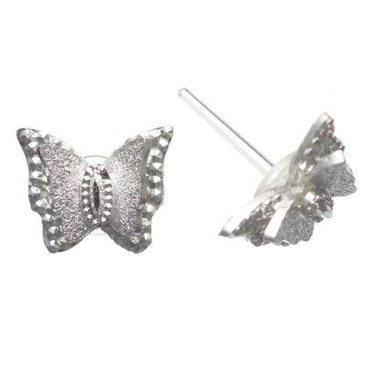 Shimmery Butterfly Studs