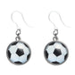 Sports Ball Dangles Hypoallergenic Earrings for Sensitive Ears Made with Plastic Posts