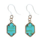 Faux Stone Drop Dangles Hypoallergenic Earrings for Sensitive Ears Made with Plastic Posts