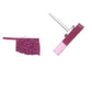 Glitter Oklahoma Studs Hypoallergenic Earrings for Sensitive Ears Made with Plastic Posts