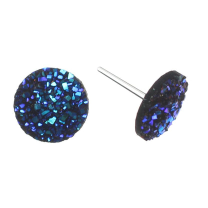 Large Faux Druzy Studs