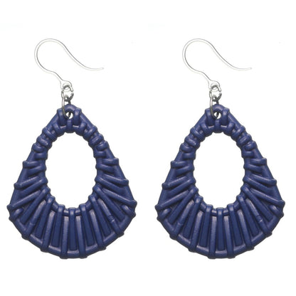Spherical Beachy Teardrop Dangles Hypoallergenic Earrings for Sensitive Ears with Plastic Posts