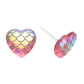 Heart Mermaid Studs