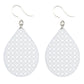Tennis Racquet Dangles Hypoallergenic Earrings for Sensitive Ears Made with Plastic Posts