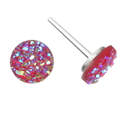 Petite Faux Druzy Studs