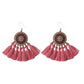 Bohemian Flower Fringe Dangles