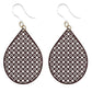 Tennis Racquet Dangles Hypoallergenic Earrings for Sensitive Ears Made with Plastic Posts