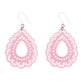 Lacey Floral Teardrop Dangles