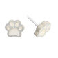 Paw Print Studs Hypoallergenic Earrings for Sensitive Ears Made with Plastic Posts