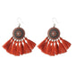 Bohemian Flower Fringe Dangles