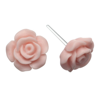 Matte Rose Studs