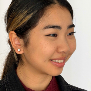 Diamond Cut Rhinestone Studs