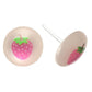 Cutesy Food Studs Hypoallergenic Earrings for Sensitive Ears Made with Plastic Posts