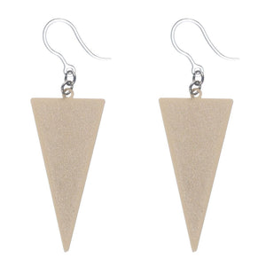 Inverted Triangle Dangles Hypoallergenic Earrings for Sensitive Ears Made with Plastic Posts