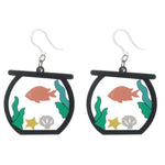 Exaggerated Fish Bowl Earrings (Dangles)