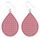 Tennis Racquet Dangles Hypoallergenic Earrings for Sensitive Ears Made with Plastic Posts