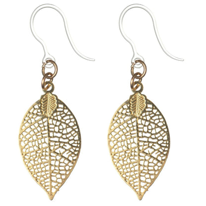 Dainty Leaf Dangles