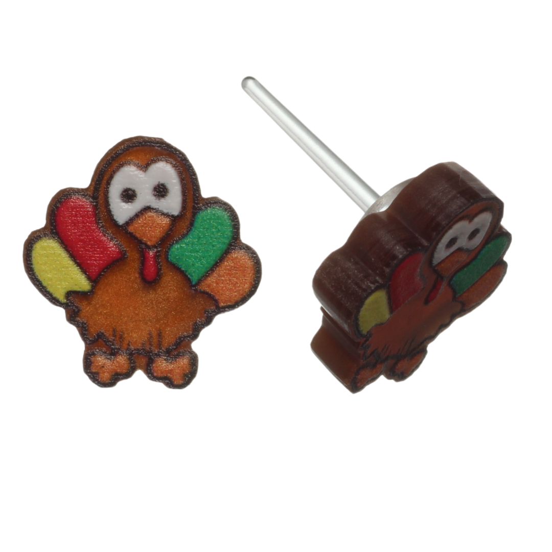 Turkey Earrings (Studs)