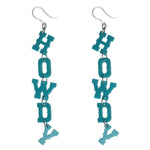 Exaggerated Howdy Earrings (Dangles)