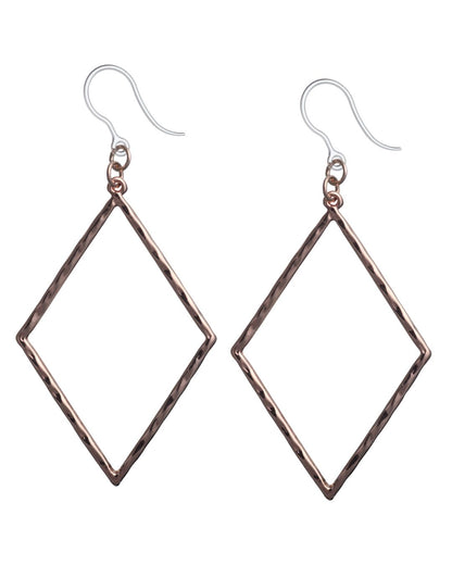 Hammered Minimalist Dangles
