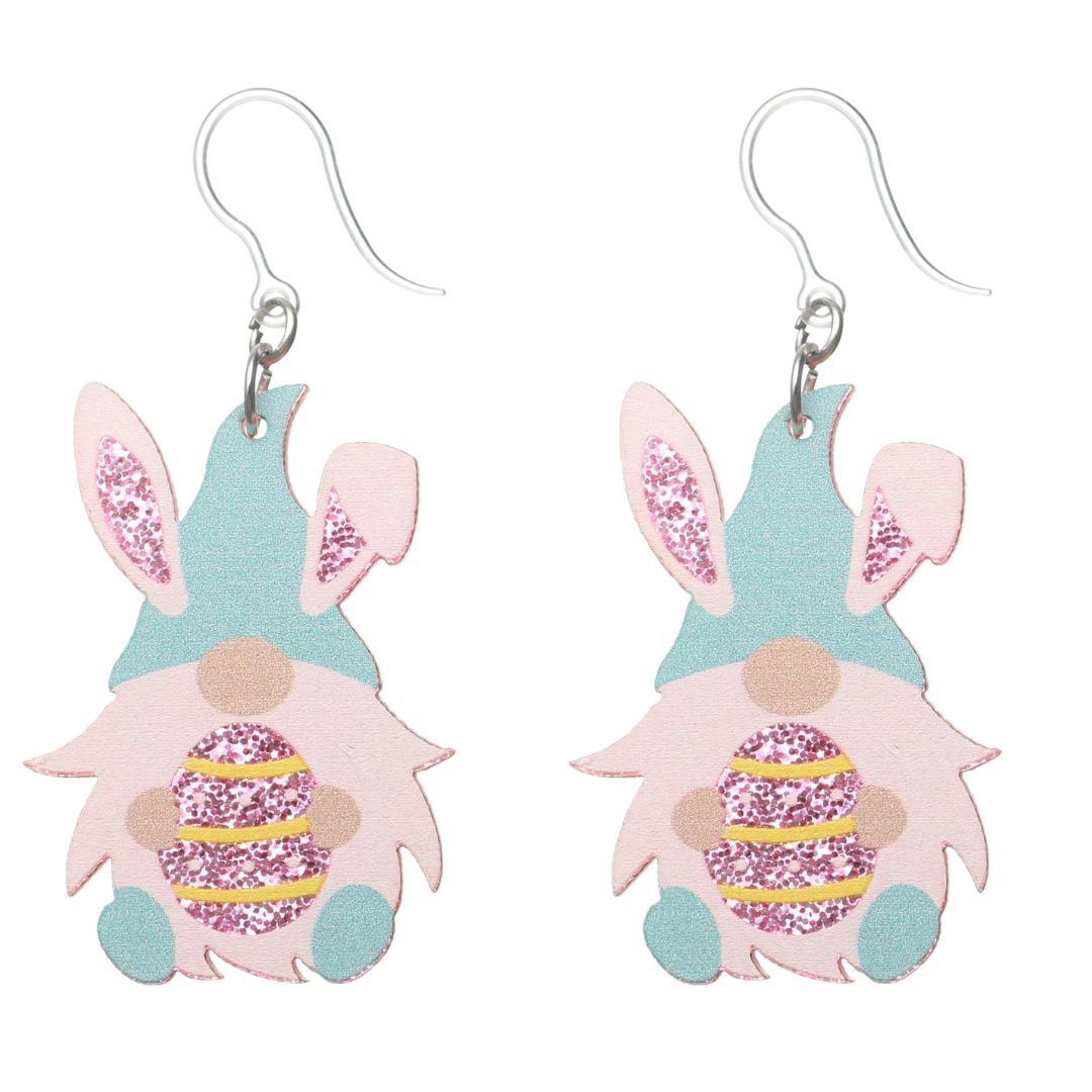 Easter Egg Gnome Earrings (Dangles)