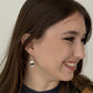 Coffee Dangles Hypoallergenic Earrings for Sensitive Ears with Plastic Posts