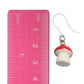 Fairy Tale Mushroom Earrings (Dangles) - size