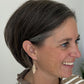 Lovely Leaf Dangles Hypoallergenic Earrings for Sensitive Ears with Plastic Posts