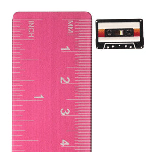 Cassette Tape Earrings (Studs) - size