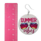 Summer Vibes Earrings (Dangles) - size