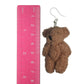 Exaggerated Teddy Bear Dangles