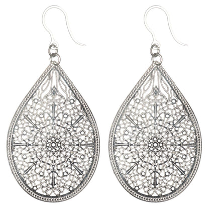 Stained Glass Teardrop Dangles