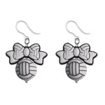 Bow Volleyball Drop Earrings (Dangles)