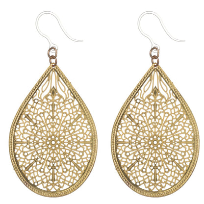 Stained Glass Teardrop Dangles