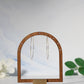 Gold Hoop Dangles Hypoallergenic Earrings for Sensitive Ears with Plastic Posts