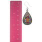 Colorful Aztec Stone Earrings (Dangles) - size