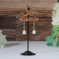 Faux Pearl Drop Dangles Hypoallergenic Earrings for Sensitive Ears with Plastic Posts