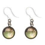Glass Degas Dancer Earrings (Dangles)