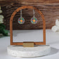 Dainty Flower Drop Dangles Hypoallergenic Earrings for Sensitive Ears with Plastic Posts
