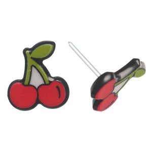 Fun Food Studs Hypoallergenic Earrings for Sensitive Ears Made with Plastic Posts