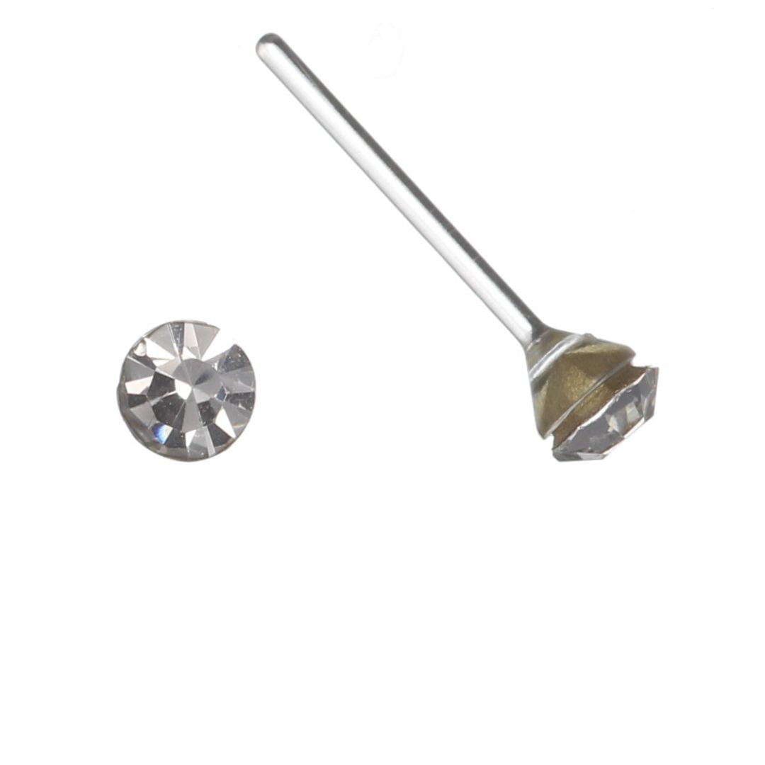 Petite Faux Diamond Earrings (Studs) - 4mm