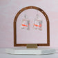 Exaggerated Fair Fish Dangles Hypoallergenic Earrings for Sensitive Ears with Plastic Posts