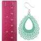 Medium Lace Teardrop Earrings (Dangles) - size