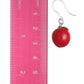 Perfect Apple Dangles Hypoallergenic Earrings for Sensitive Ears Made with Plastic Posts