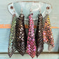 Exaggerated Chain Mail Earrings (Dangles) - hanging