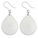 Whirly Earrings (Dangles) - silver