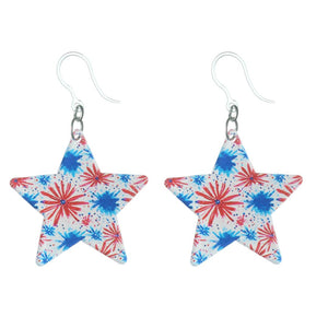 Firework Stars Earrings (Dangles)