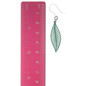 Lovely Leaf Earrings (Dangles) - size