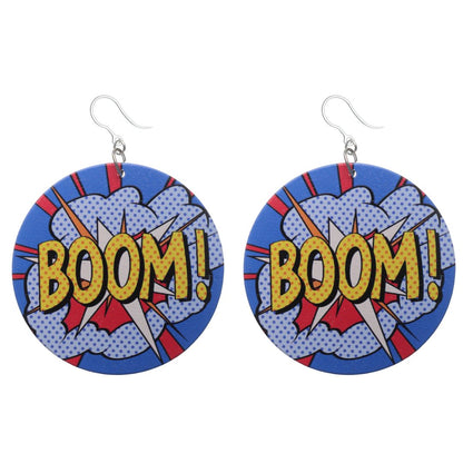Exaggerated Boom Earrings (Dangles)