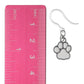 Paw Print Dangles Hypoallergenic Earrings for Sensitive Ears Made with Plastic Posts